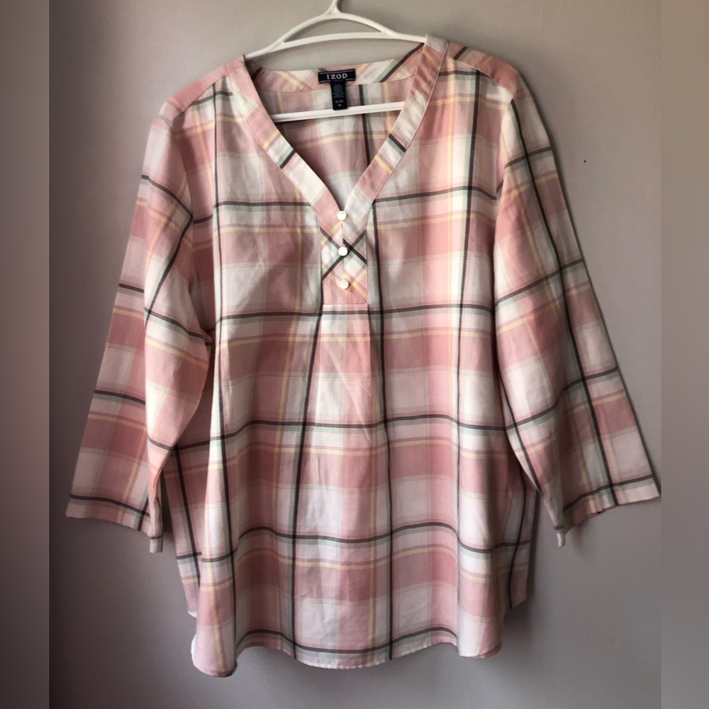 IZOD cotton blouse